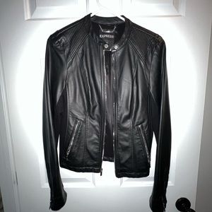 Express leather jacket